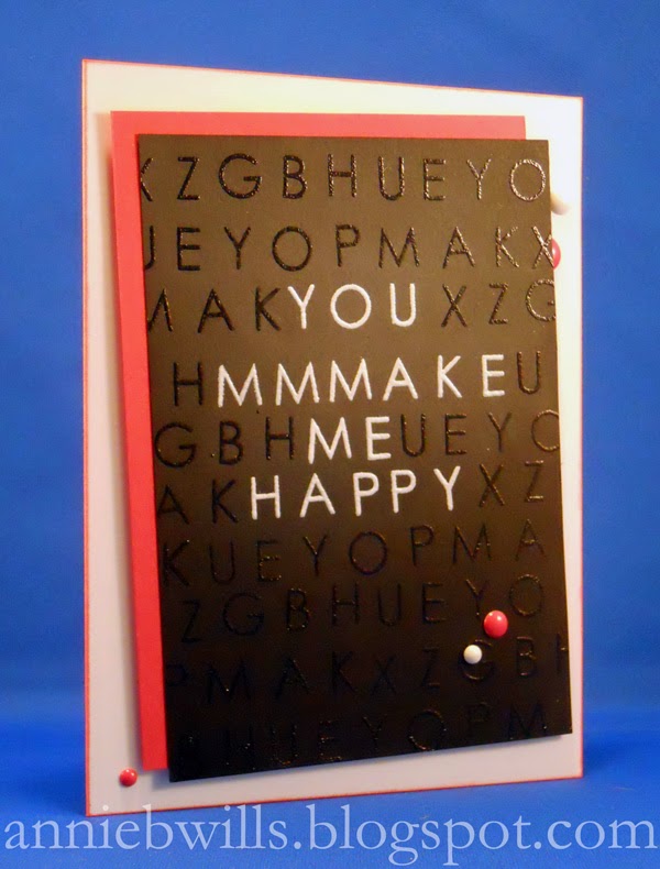 Word Search Card – Annie Williams