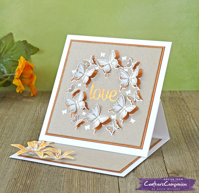Autumn Butterfly Easel Card – Annie Williams